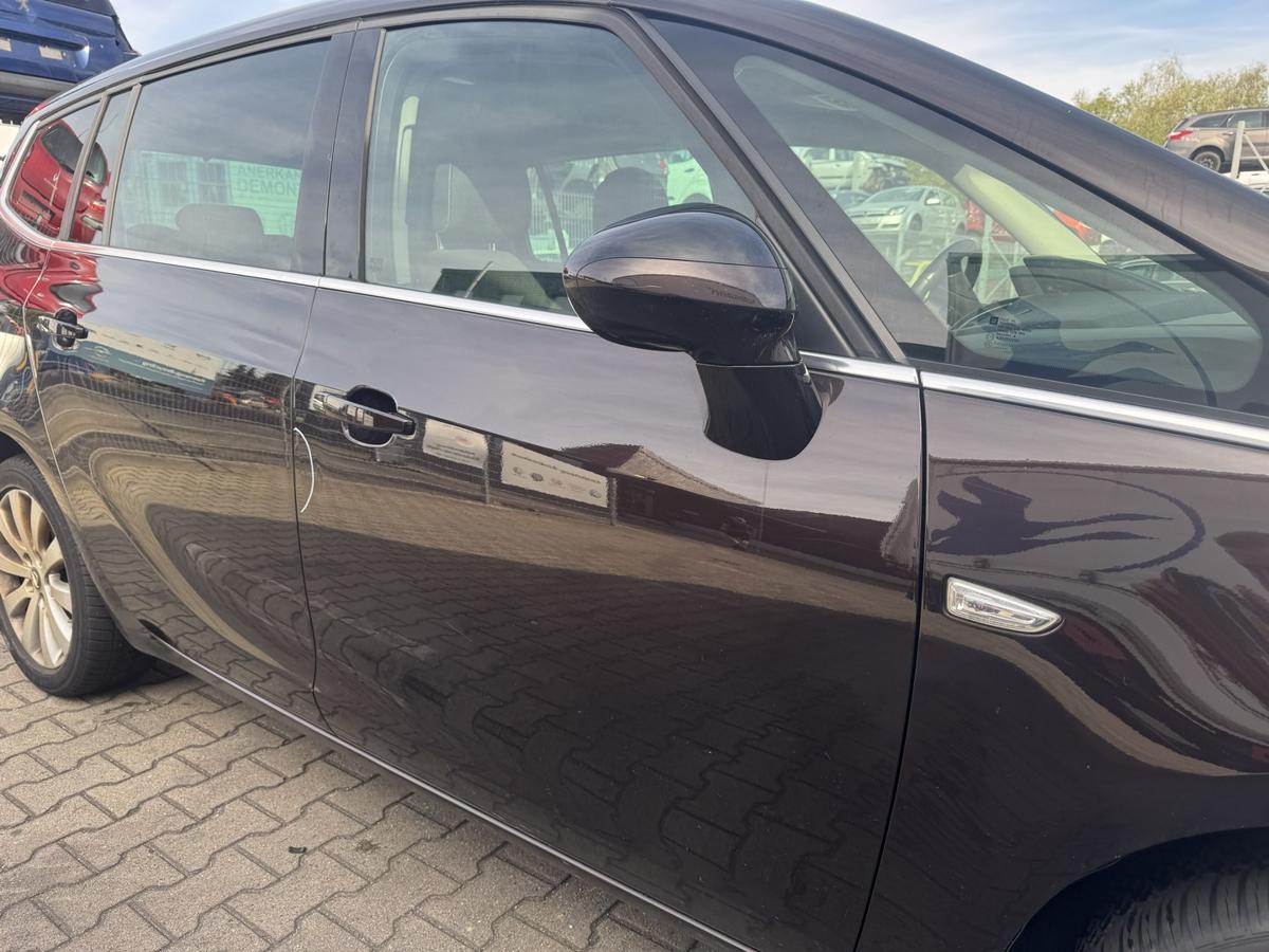 Opel Zafira C Tourer original T&uuml;r vorn rechts Z41C Mahagonibraun Rohbau Bj.2015